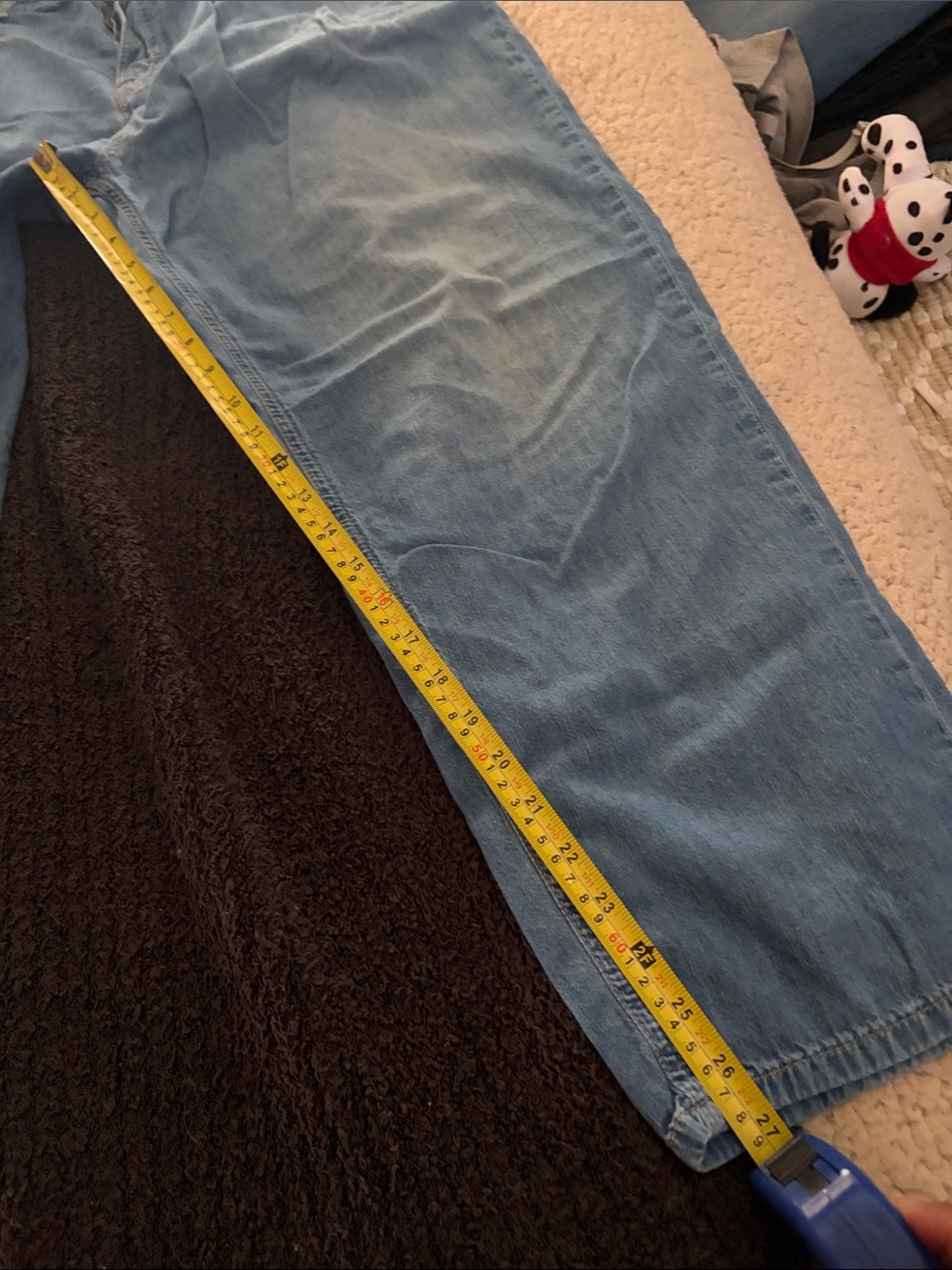 Women’s Light Blue Drawstring Denim Jeans lightweight - Picture 9 of 10